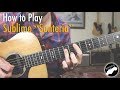 How to Play Sublime "Santeria" - Intro & Rhythm Guitar Lesson