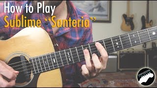 How to Play Sublime "Santeria" - Intro & Rhythm Guitar Lesson