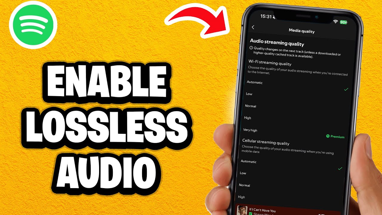 How To Enable Lossless Audio Quality On Spotify - Fastest Guide - YouTube