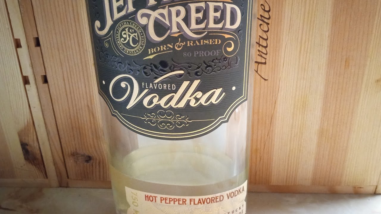 Jeptha Creed Hot Pepper Flavored Vodka - YouTube