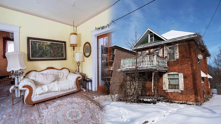 Intact Abandoned Home In Canada Left For Decades ~ Croatian Immigrants!
