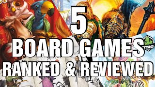 Duel for Middle-earth, Shitenno, Zooscape, Animalia, Würfel Bohnanza - Ranked and Reviewed
