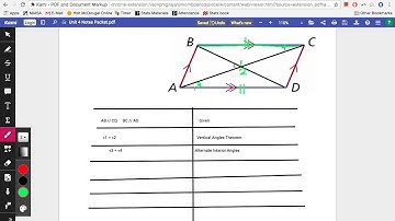 Proving the diagonals of a parallelogram bisect each other
