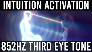 852hz 》Awaken Intuition & Inner Peace 》Meditation Music 》Third Eye Solfeggio Frequency