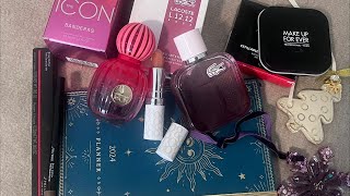 Holiday shopping. Покупки косметики и парфюмерии  к Новому Году. Духи Lacoste, The Icon, Shiseido