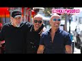 Selling Sunset Stars Jason & Brett Oppenheim Grab Lunch With Their Parents On The Sunset Strip