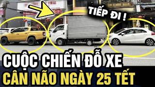 Ly kỳ CUỘC CHIẾN ĐỖ XE, cân não ngày 25 Tết giữa 2 nhà phố | Tin 3 Phút
