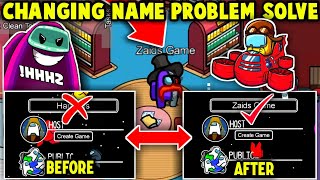 How To Change Your Name To Whatever You Want | Amongus Airship Map Update | Account Problem Android screenshot 4