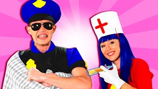 Time For a Shot | Kids Songs And Nursery Rhymes | Dominoki