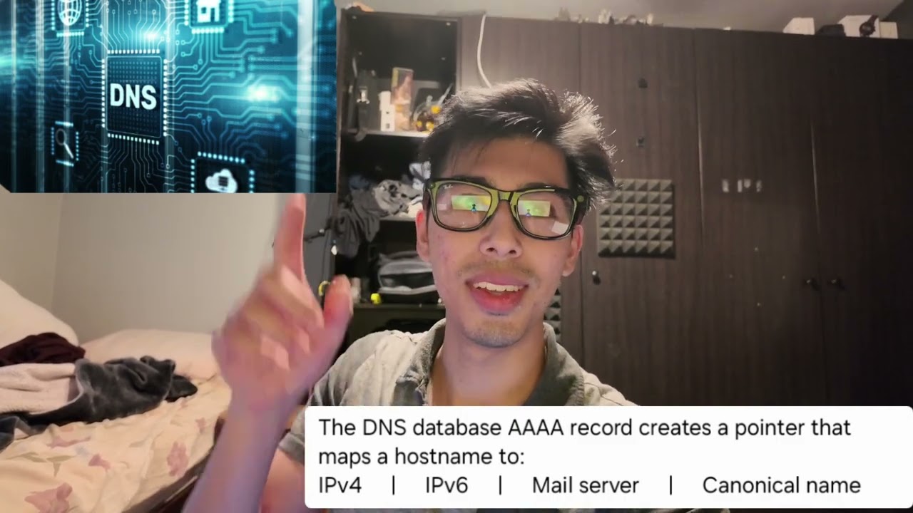 DNS AAAA Record: Mapping Hostnames to IPv6 Addresses     | Comptia A+