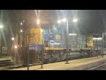 CSX L042 & PN W230 Action In Lansdale PA