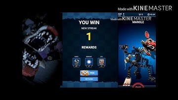 FNAF AR Mangle CPU Unlocked Reaction EARRAPE | VERY LOUD |