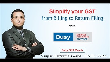 BUSY Software DATA Backup - How to take Backup & upload on Email id