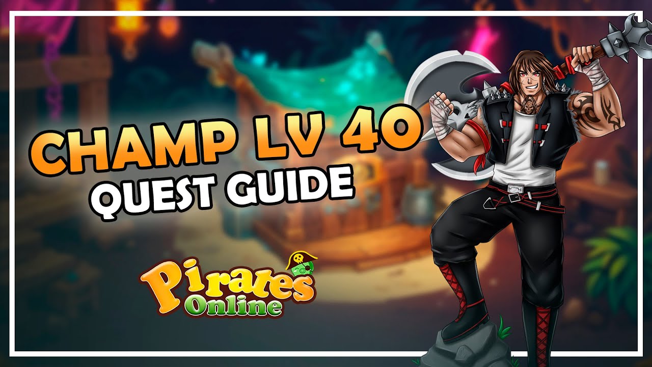 Pirates Online - Champion lv 40 Changing Class Tutorial - Fast Guide Quest (com legendas PT-BR)