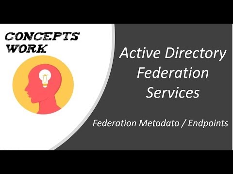 ADFS - Active Directory Federation Service - Federation Metadata / Endpoints