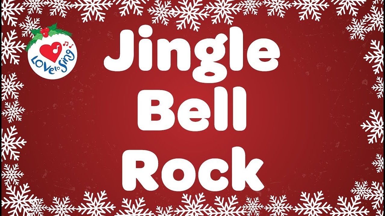 Jingle Bell Rock With Lyrics | Christmas Songs and Carols