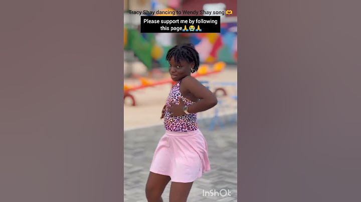 Tracy Shay dancing to Wendy Shay song 🫶🙌💕