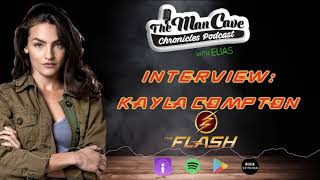 Kayla Compton talks about playing Allegra Garcia on CW's "The Flash"