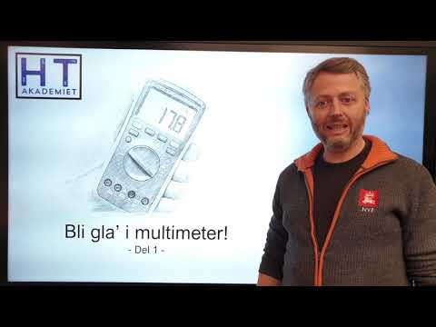 Multimeter og spenningsmåling - del 1