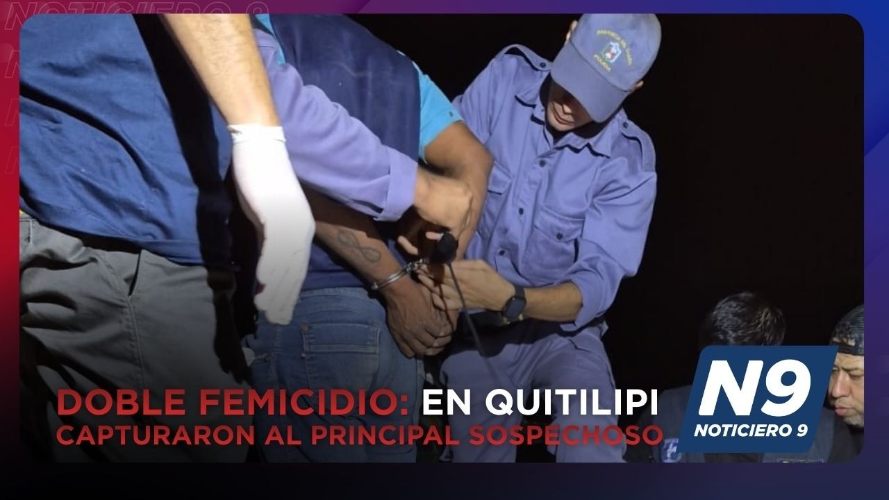 DOBLE FEMICIDIO EN QUITILIPI CAPTURARON AL PRINCIPAL SOSPECHOSO