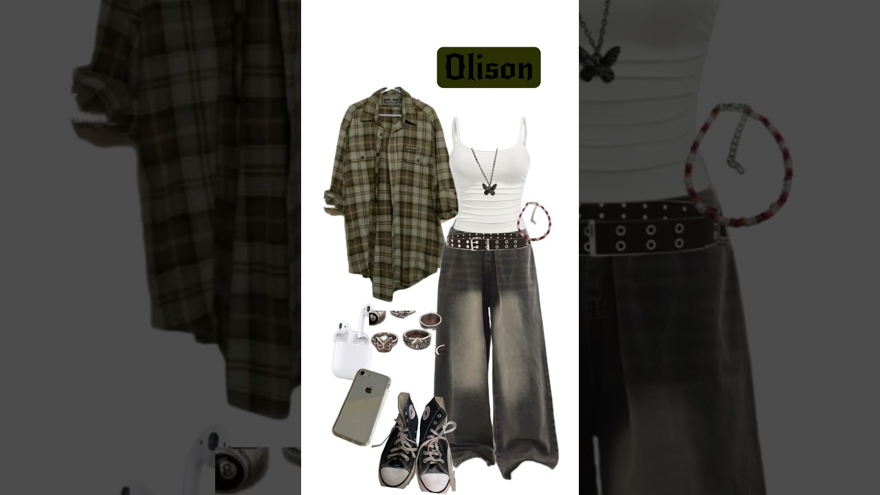 _grunge outfit_||PART 2|| #shorts #grunge #outfit #music