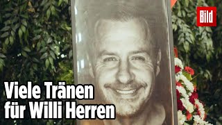 Abschied von Willi Herren: Seine letzte Reise
