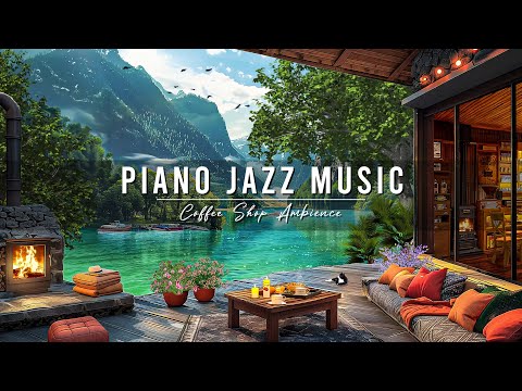 Smooth Piano Jazz Music & Cozy Coffee Shop Ambience ☕ Relaxing Jazz Instrumental Music to Work,Focus