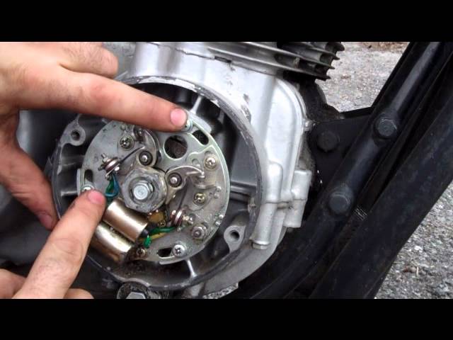 How to adjust and restore points on your vintage motorcycle - YouTube