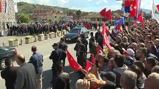 Cumhurbaşkanı Erdoğan Novi Pazar'da Resimi