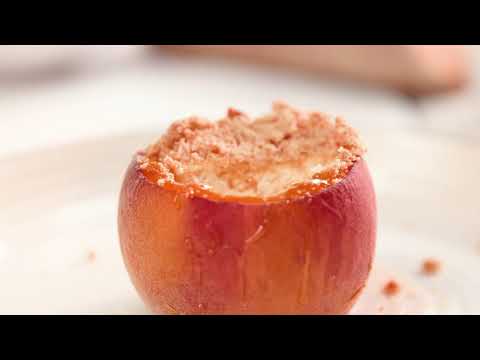 pêches-farcies-au-cheesecake