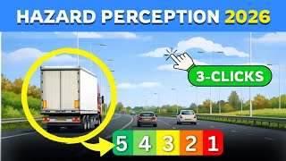 How to Pass the Hazard Perception Test 2026 🇬🇧 | 3-Click Method | UK Theory Test