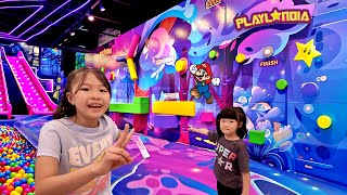 Play Mario Obstacle Course, Light Slide, Roblox Obby in Children's Playground