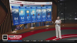 Quieter weather follows strong Maryland storms