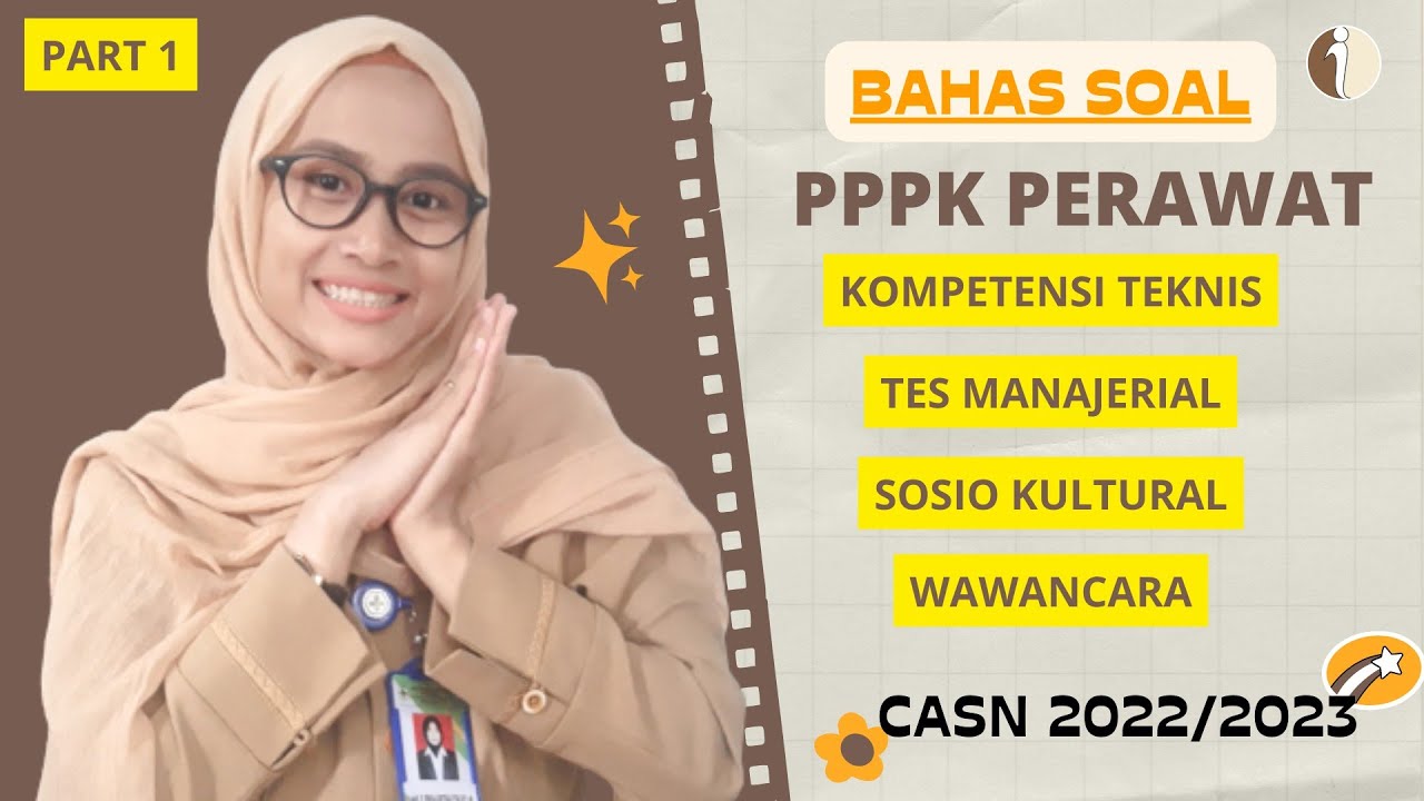 BAHAS SOAL PPPK PERAWAT TERBARU PART 1 SESUAI KISI-KISI PERMENPAN RB