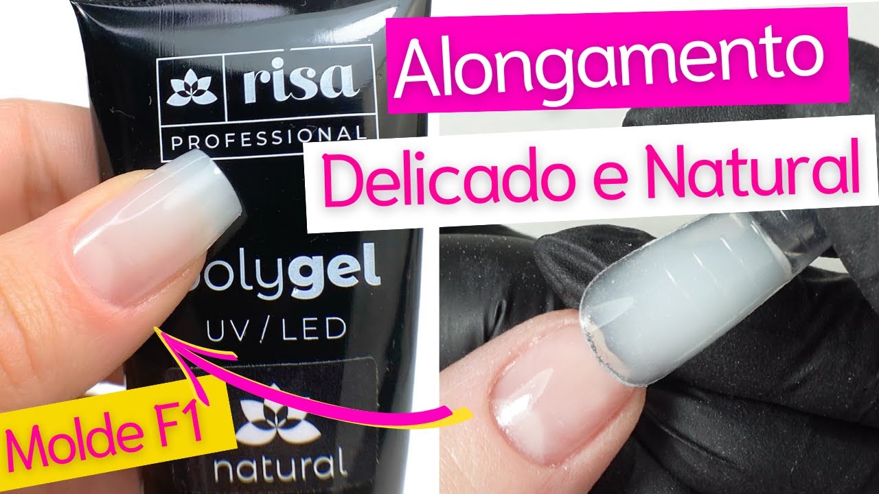 Testando Polygel da Risa - Unha Delicada e Natural | Mundo Nails