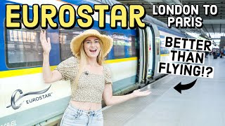 Eurostar London to Paris (SO MUCH BETTER THAN FLYING!)