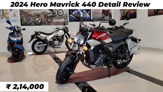 2024 Hero Mavrick 440 Mid Variant Detail Review ₹ 2,14000 Ex- Showroom Best Off-roading Cruiser Bike