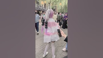 (Cosplay) Apaci Apacu - Lutchu lagu nya ✨🥰 Kanna Kamui SUBSCRIBE & LIKE #shorts #cosplay #loli #cute