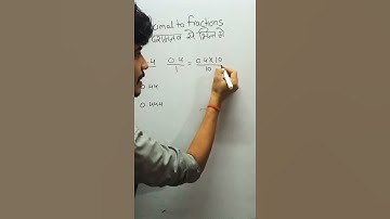 how to convert decimals to fractions