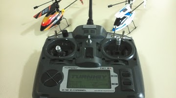 How to Bind the V911 Micro Helicopter with the Turnigy 9X Transmitter - Step by Step guide