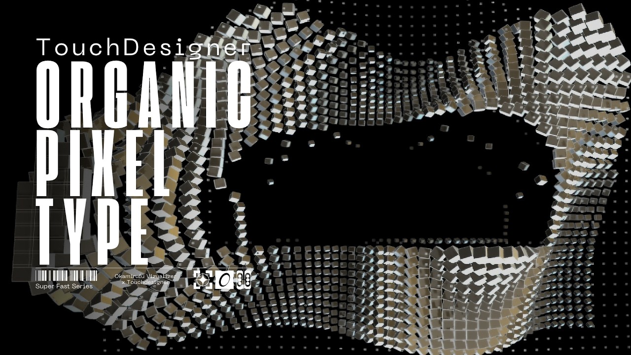 TouchDesigner Tutorial: Create Organic Pixel Type using the POPs ...