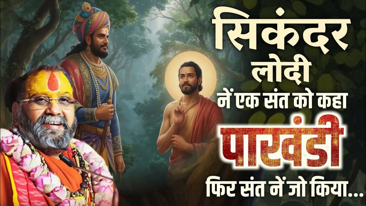 सिकंदर लोदी ने संत को पाखंडी कहा | फिर संत ने जो किया वो चौंका देगा 😱🙏 | rajendra das ji maharaj