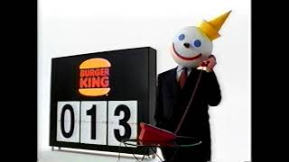 1999 Jack in the Box VS Burger King funny TV ad #1