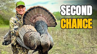Second Chance Kansas Gobbler | Pulled Him Across the Field