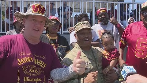 Military Appreciation Day inspires Commanders after a frustrating loss Friday