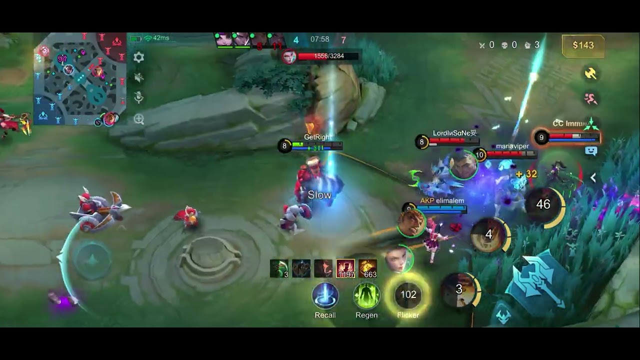 Tigreal 25 Assist Ranked Gameplay | Full Tank Domination – MLBB