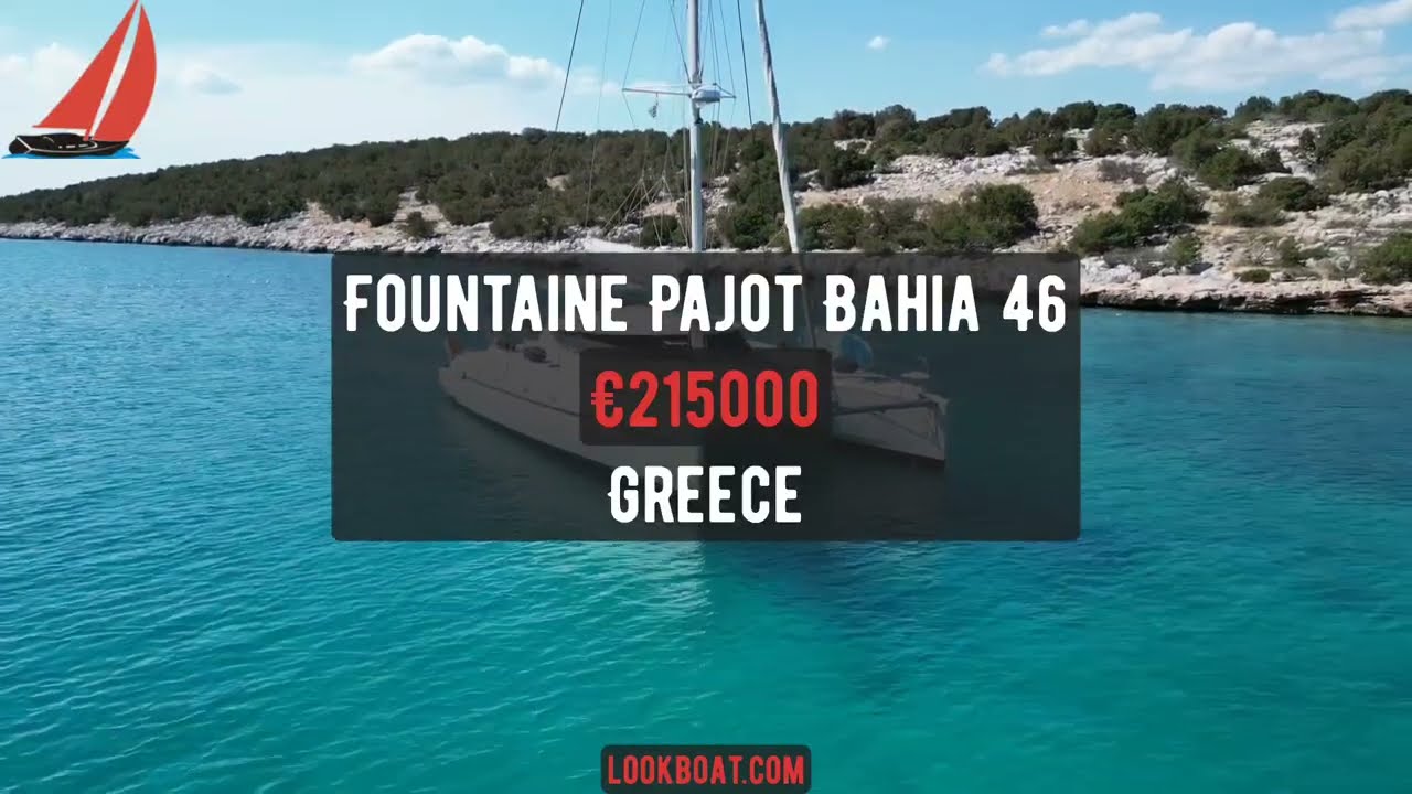⁣Fountaine Pajot Bahia 46 in Greece