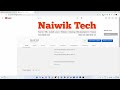 Enable handle on your youtube channel  naiwik tech