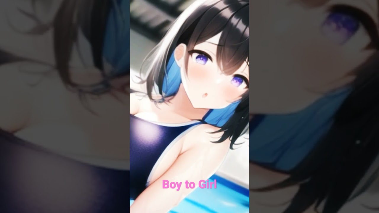 Tg Tf Boy to Girl #shots #genderbender #tgtf #ftm #anime #transformation #bodyswap #mangadub