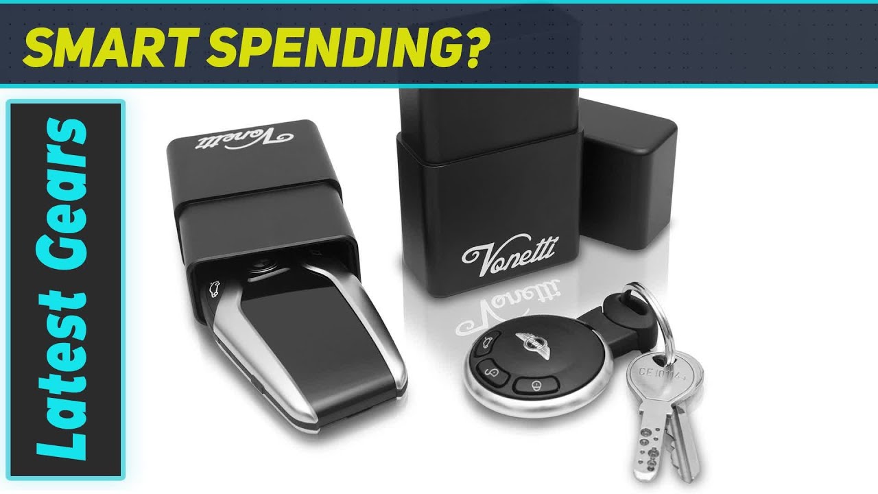 VONETTI Alpha Shield BUSINESSMAN - Premium RFID-signaalblokkerbox - Smart Car Key Faraday Signaalbeschermer, Keyless Go RFID-blokkeerhoes, Crypto Wallet-kluis, Faraday Tin (zwart
